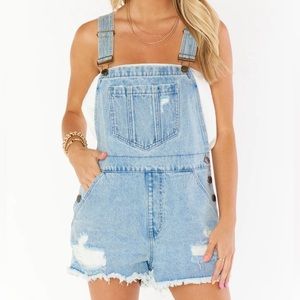 SMYMM Georgia Overalls ~ Light Tide XXL EUC